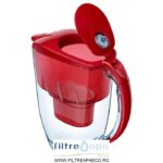 Cana filtranta cu cartus Aquaphor Maxfor+, model Jasper, rosu