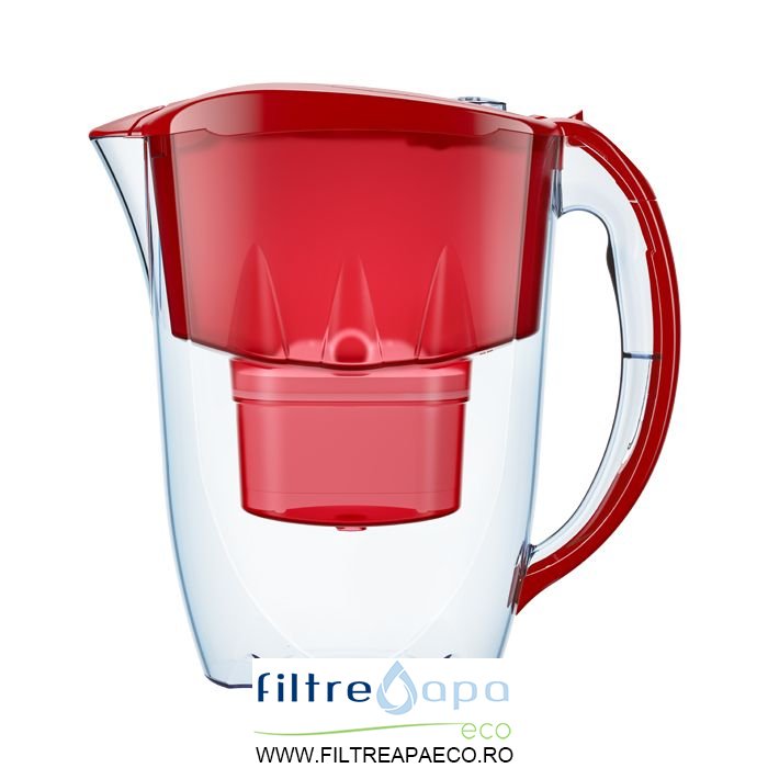 Cana filtranta cu cartus Aquaphor Maxfor+, model Jasper, rosu Cana filtranta cu cartus Aquaphor Maxfor+, model Jasper, rosu
