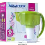 Filtru de apa tip cana Aquaphor ARCTIC lime, capacitate 2.8l, capac Flip-Flop