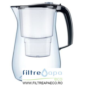 Cana filtranta Aquaphor Onyx, 4,2 l, 3 filtre, Negru